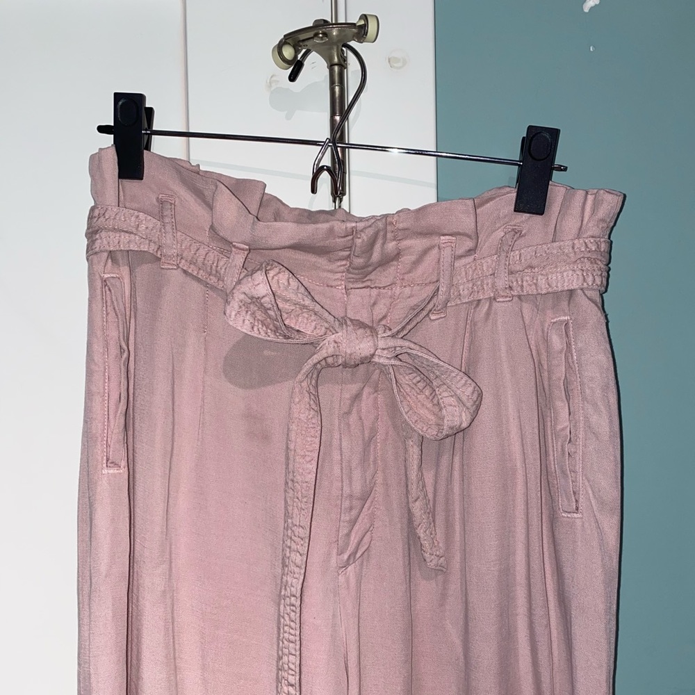 Anthro Paper Bag Pants